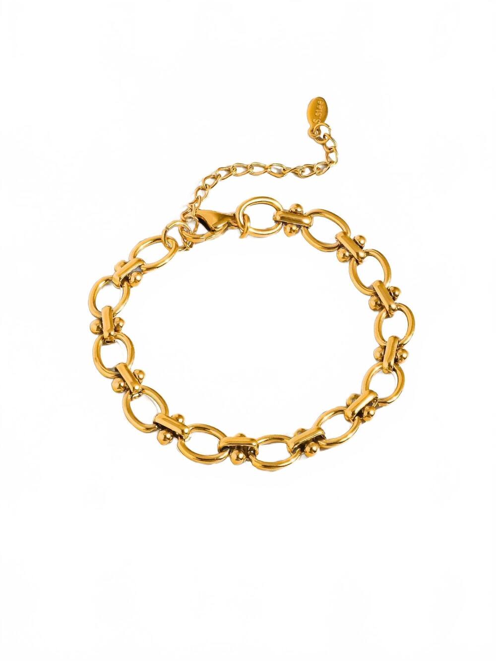 NEW FLANERIE BY MAIQ the avery bracelet in yellow gold